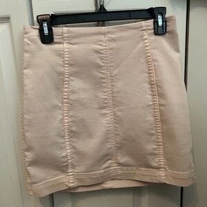 Free People high waisted mini skirt.